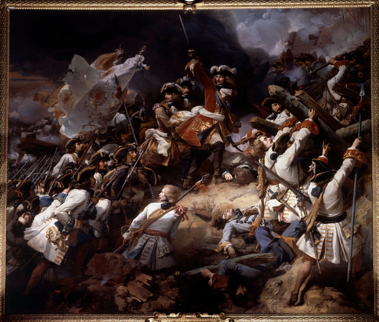 La Bataille de Denain le 24 juillet 1712 - Jean Alaux