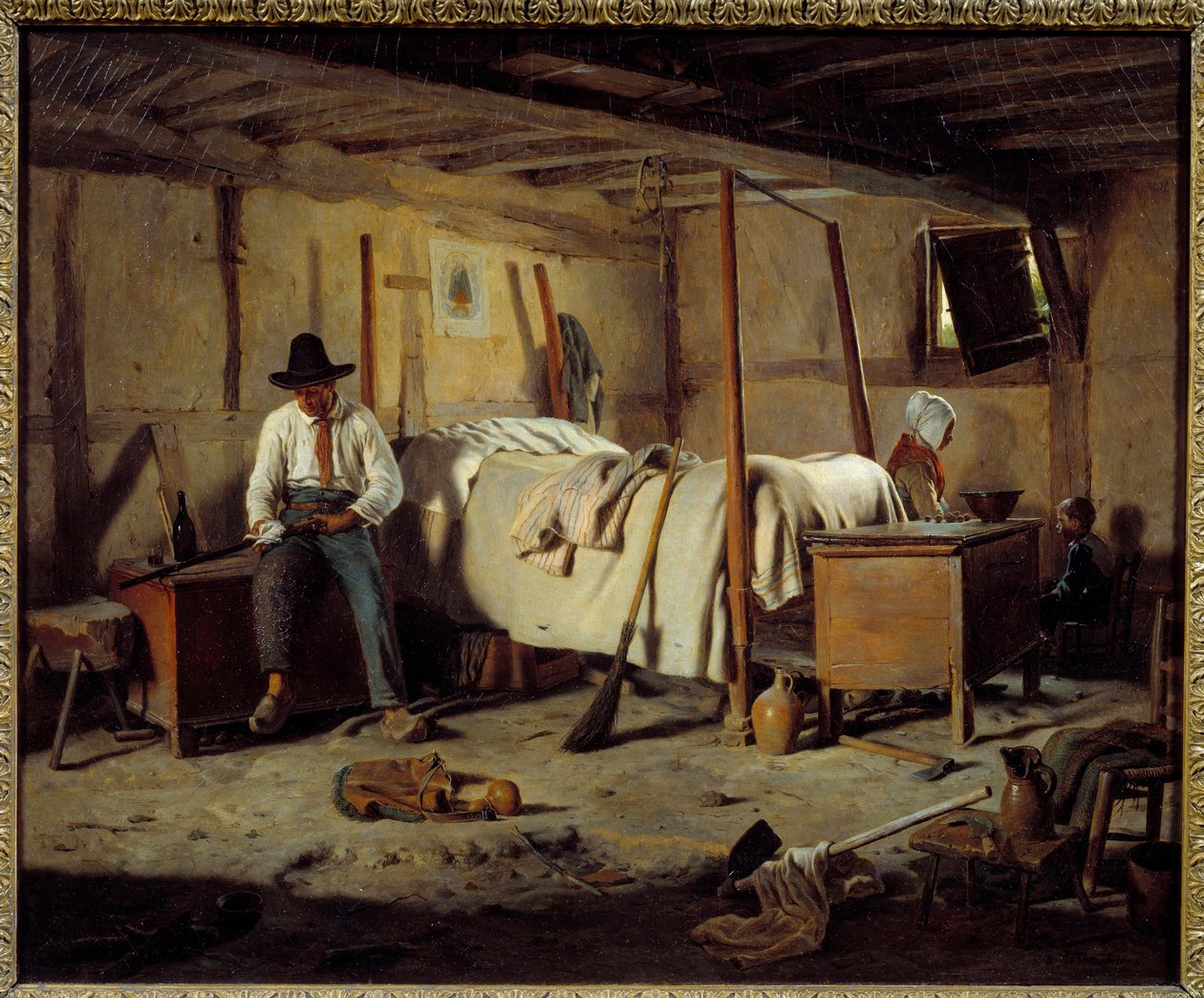 Le braconnier - Jean Alphonse Roehn