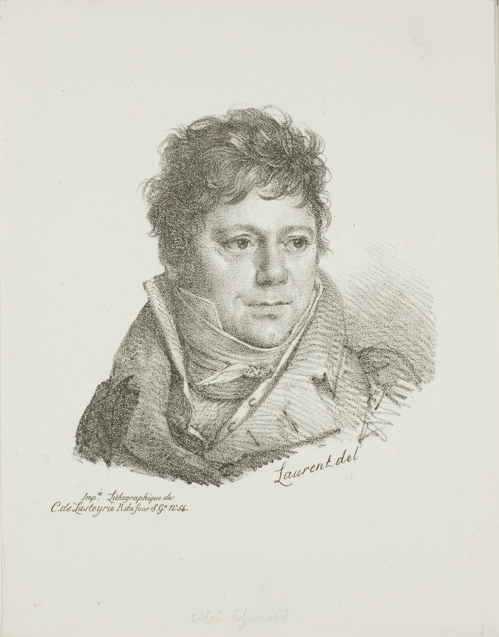 Portrait de M. Chenard - Jean Antoine Laurent