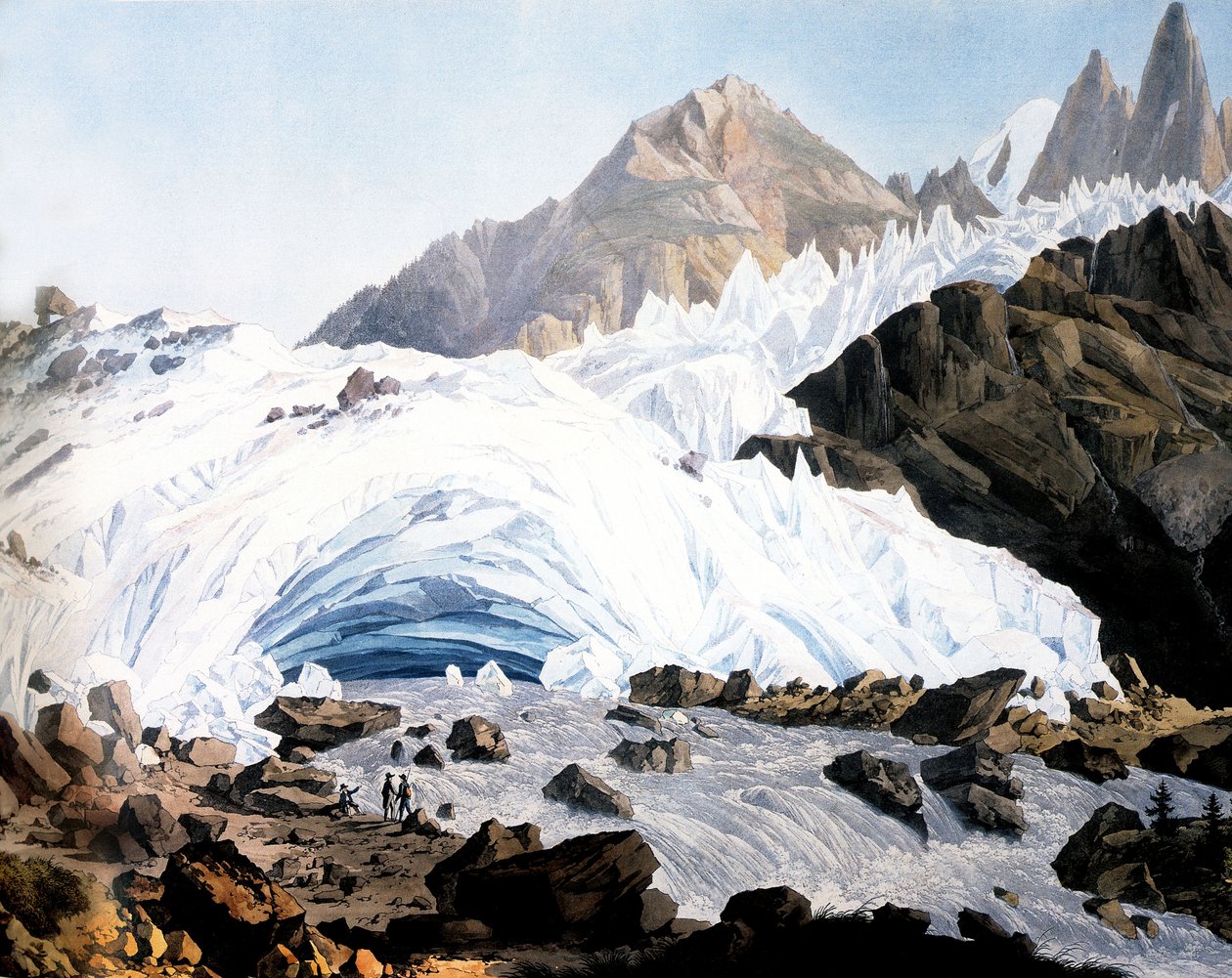 Chamonix : source de l