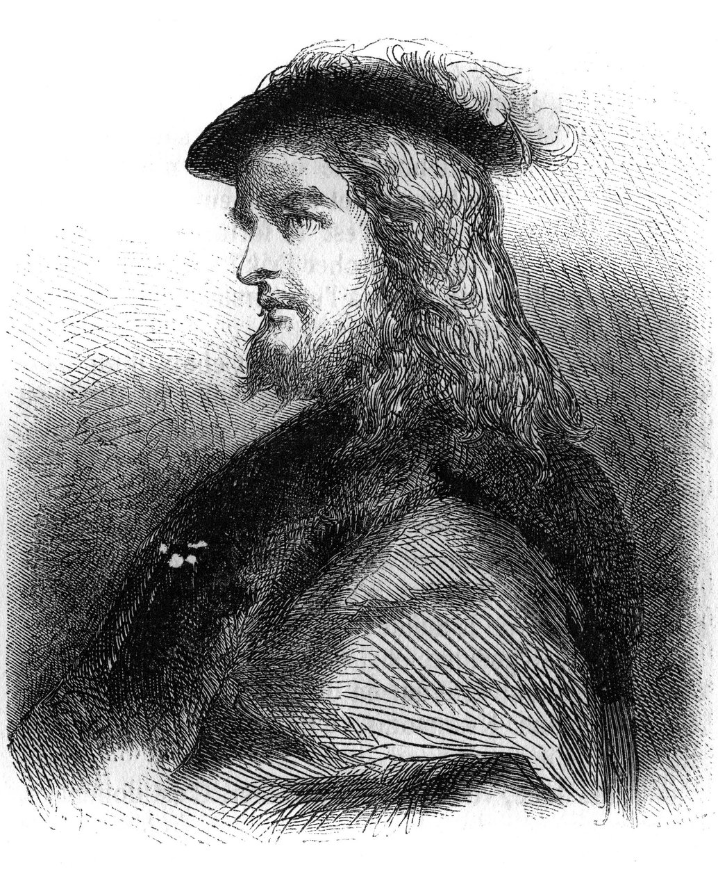Portrait de Gustave I Wasa (Gustav Vasa) - Jean Antoine Valentin Foulquier