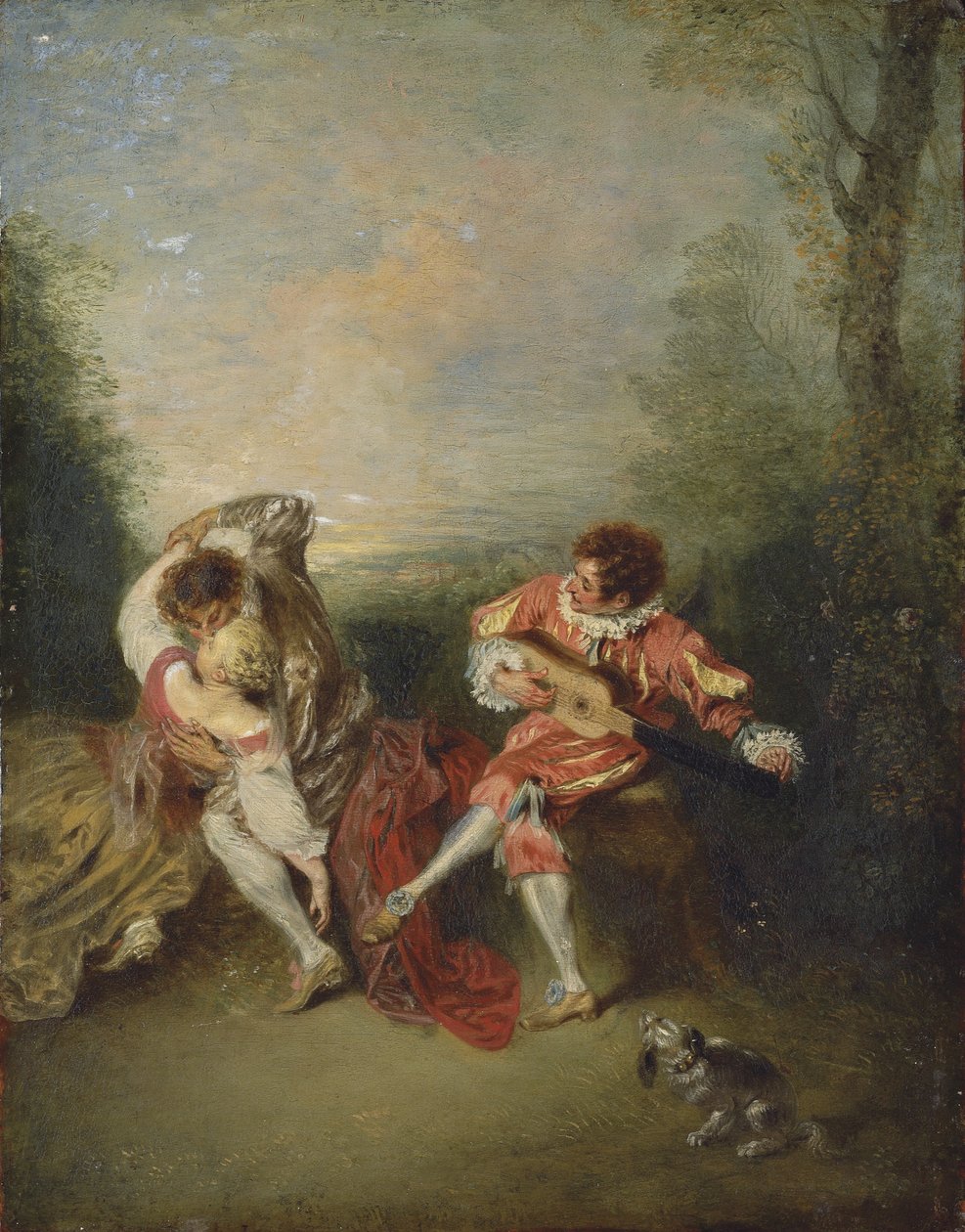 La Surprise - Jean-Antoine Watteau