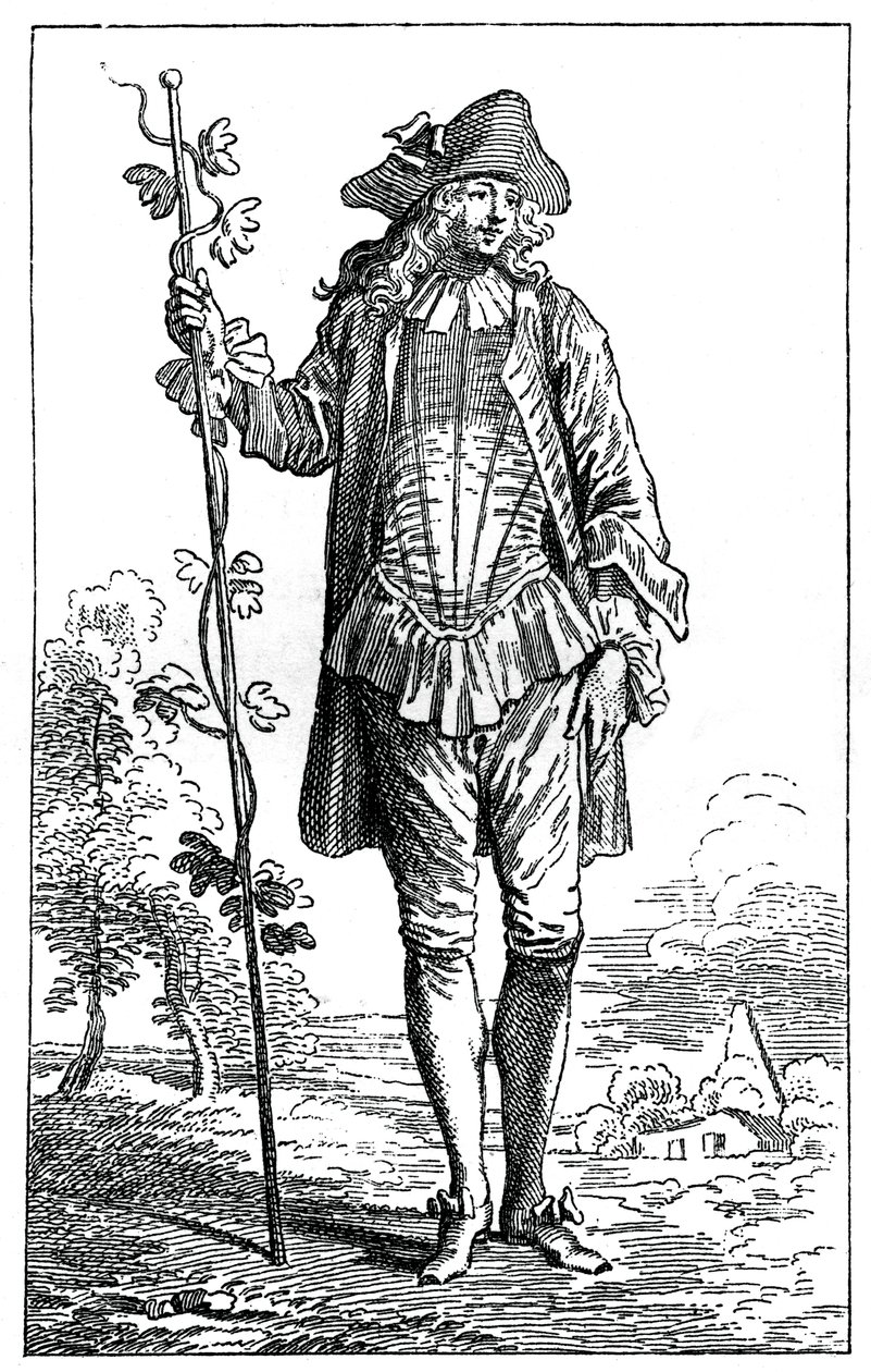 Costume de Paysan - Jean-Antoine Watteau
