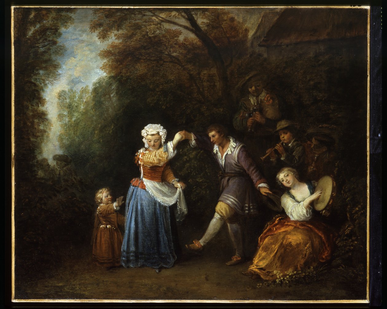 La danse champêtre - Jean-Antoine Watteau