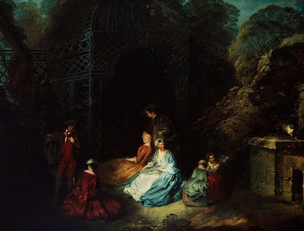 Le flûtiste - Jean Antoine Watteau