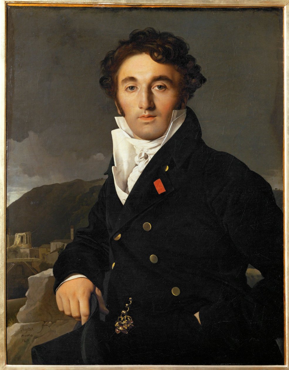 Charles Cordier, Inspecteur des Domaines a Rome et Paris, painted 1811 … - Jean Auguste Dominique Ingres