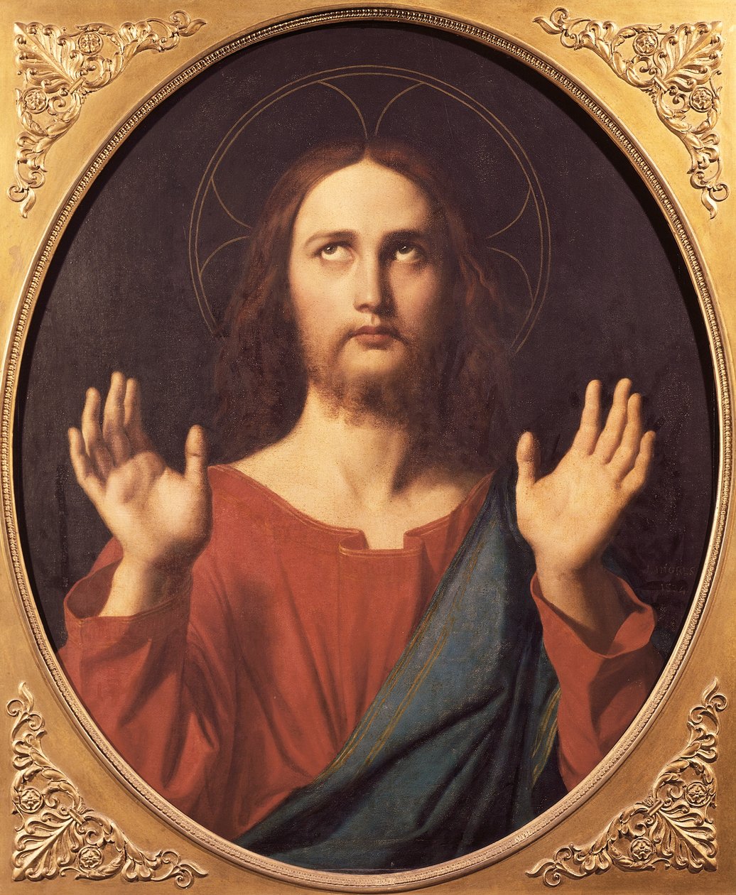 Le Christ, par Jean Auguste Dominique Ingres - Jean Auguste Dominique Ingres