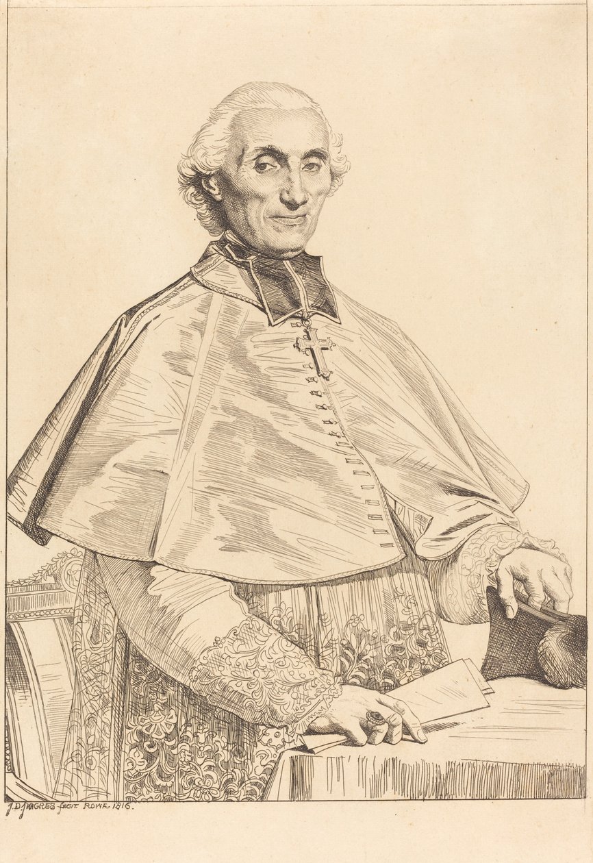 Gabriel Cortois de Pressigny - Jean Auguste Dominique Ingres