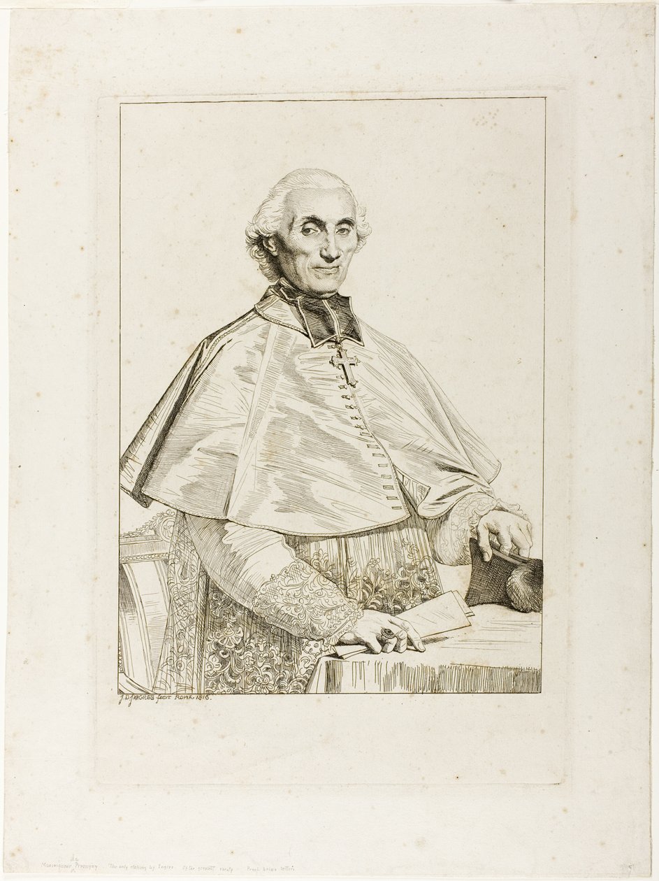 Gabriel Cortois de Pressigny - Jean Auguste Dominique Ingres