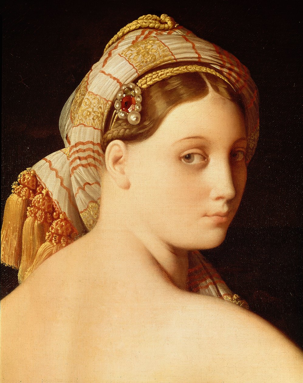 Grande Odalisque (détail) - Jean Auguste Dominique Ingres