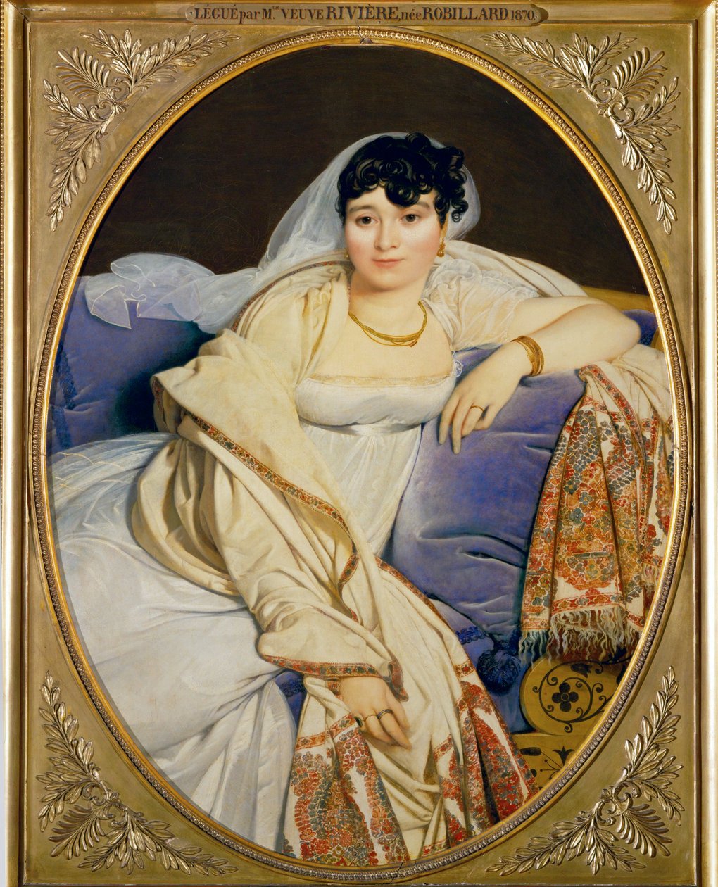 Mme. Riviere, nee Marie Francoise Jacquette Bibiane Blot ... - Jean Auguste Dominique Ingres
