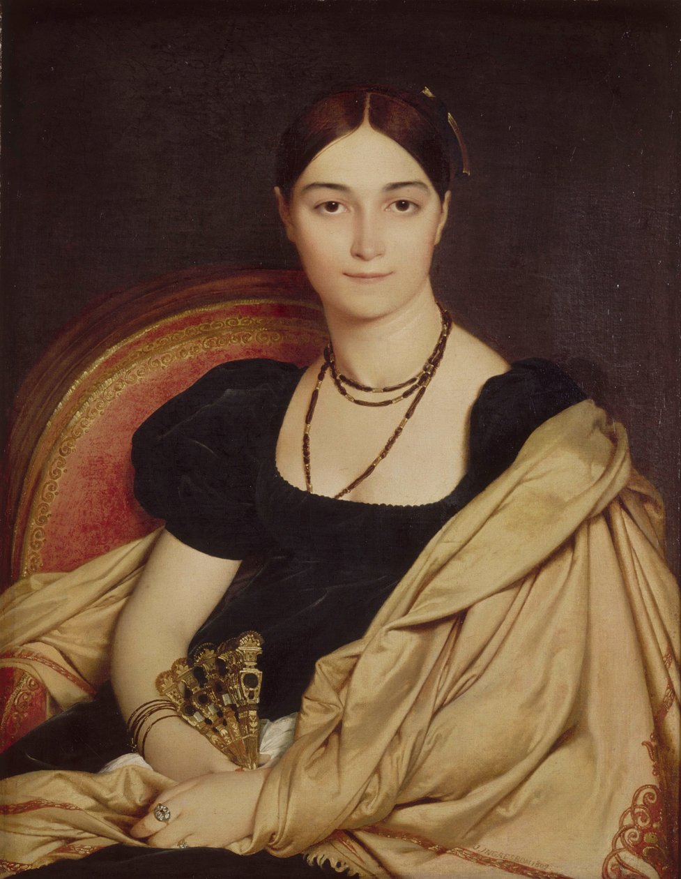 Portrait de Madame Duvaucey, 1807 - Jean Auguste Dominique Ingres