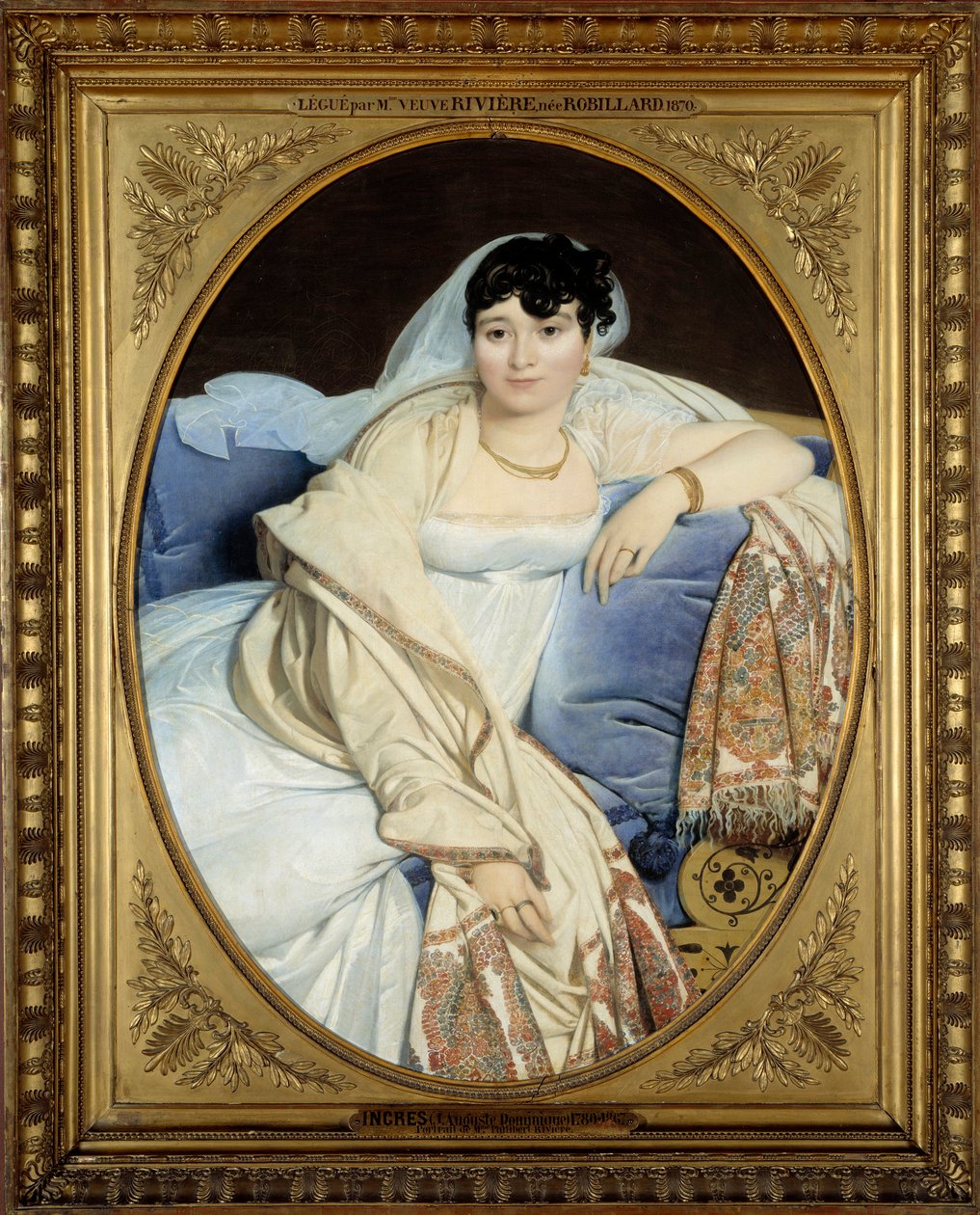 Portrait de Madame Riviere (1773-1848) - Jean Auguste Dominique Ingres