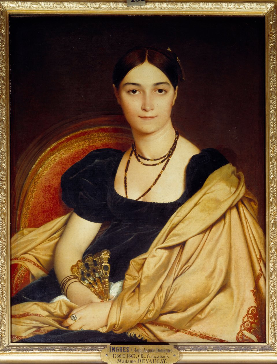 Portrait de Madame de Vaucay née de Nittis - Jean Auguste Dominique Ingres