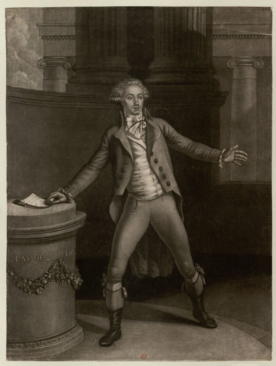 Antoine-Pierre-Joseph-Marie Barnave 1761-1793 - Jean Baptiste Audebert