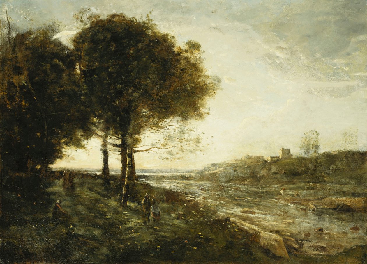 Un torrent dans des Romagnes - Jean Baptiste Camille Corot