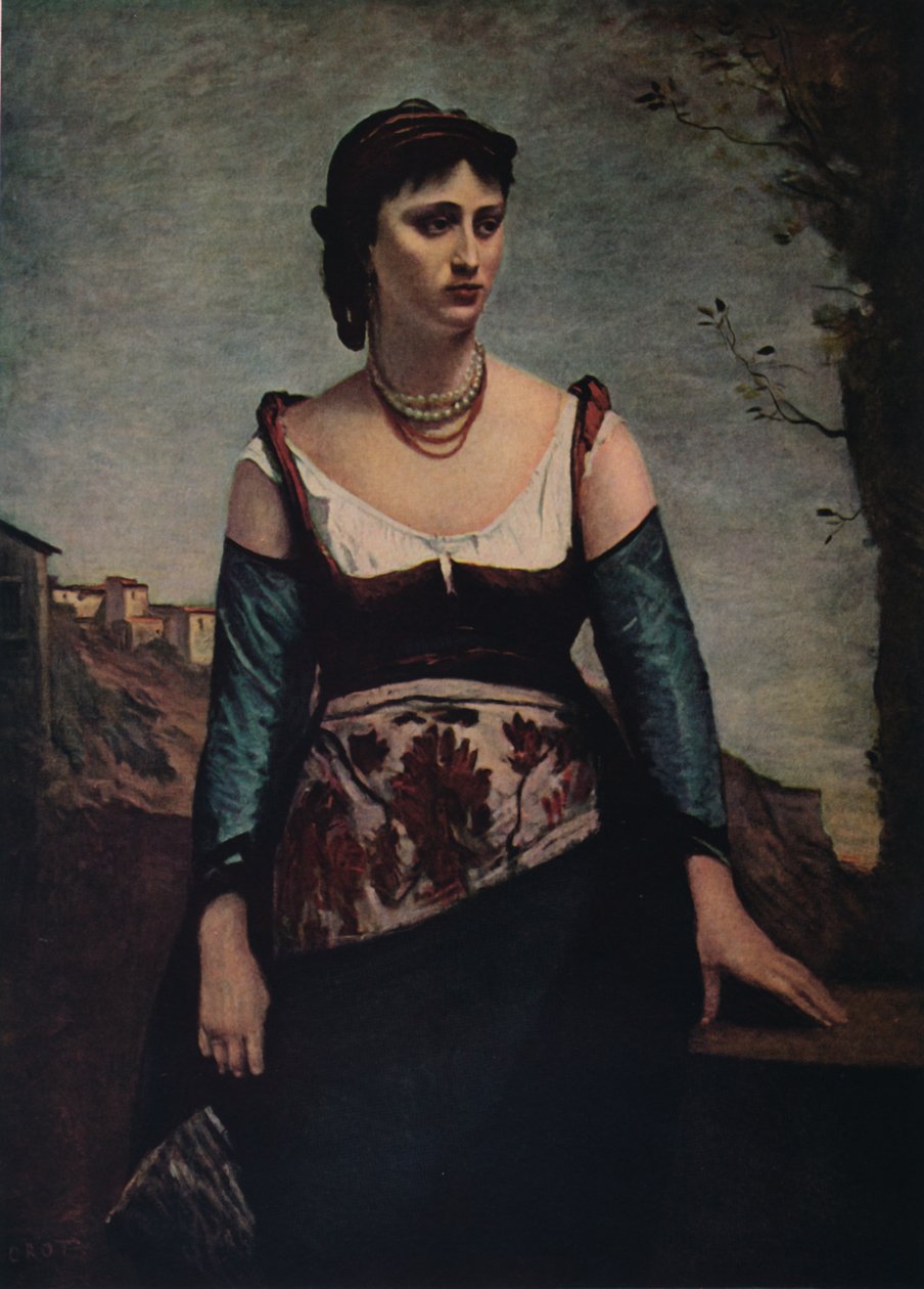 Agostina, 1866 - Jean Baptiste Camille Corot