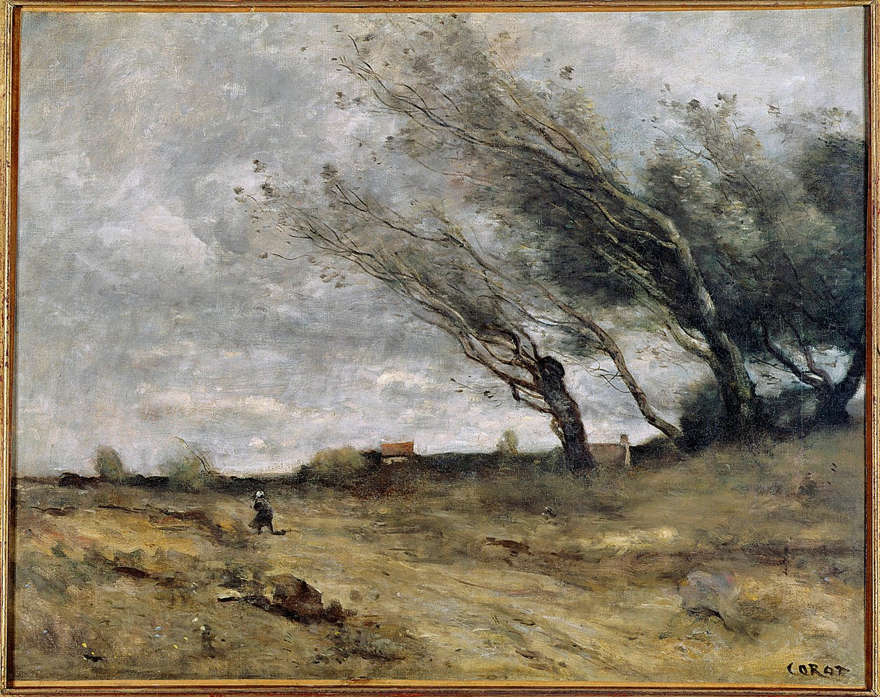 Tempête - Jean-Baptiste-Camille Corot
