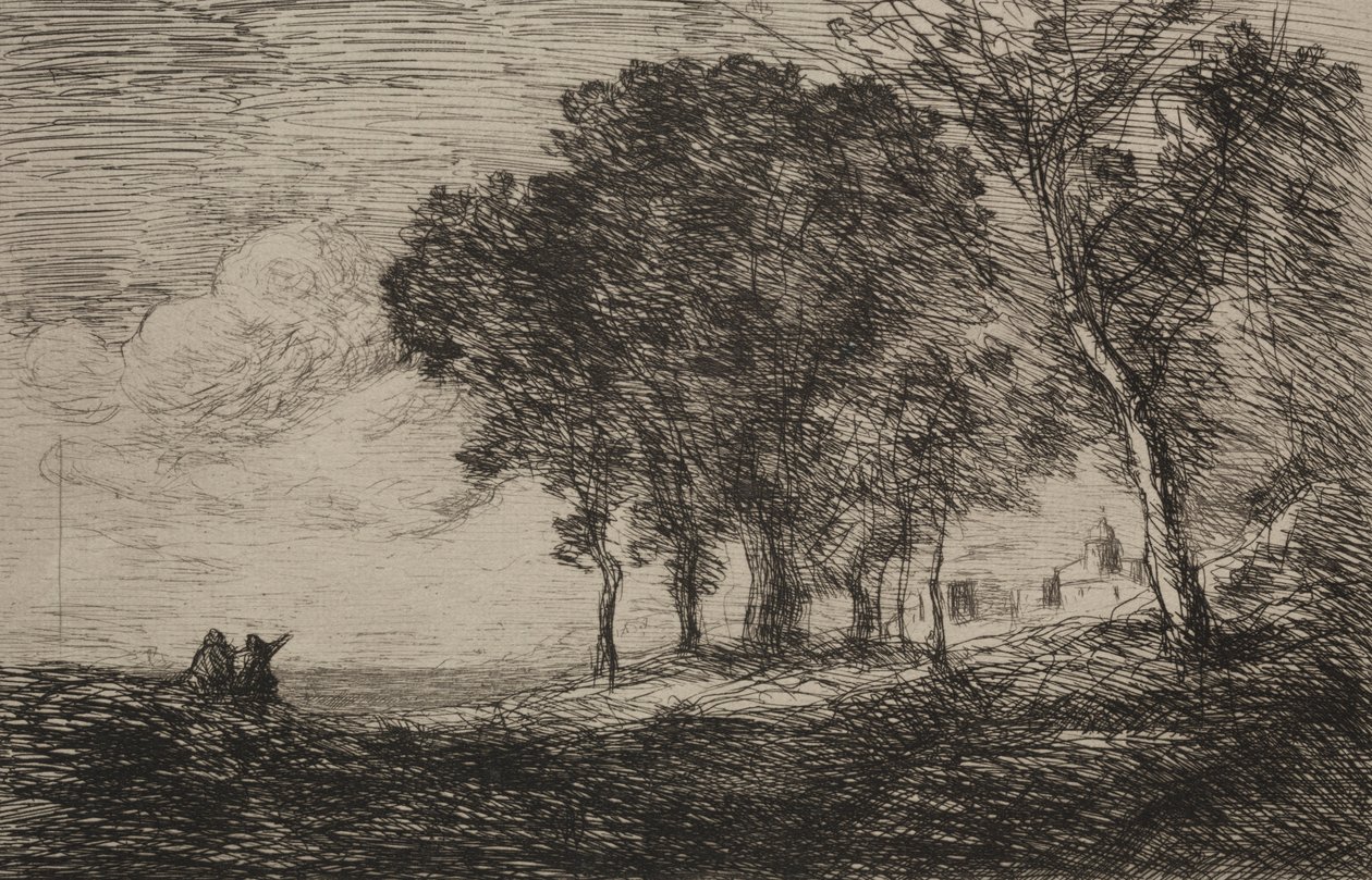 Paysage italien, vers 1865 - Jean Baptiste Camille Corot