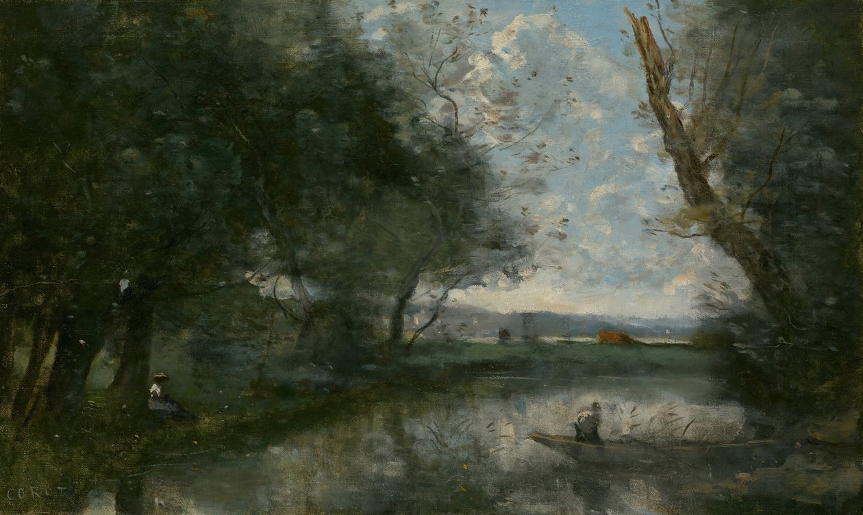 Paysage, 1865-1870 - Jean Baptiste Camille Corot