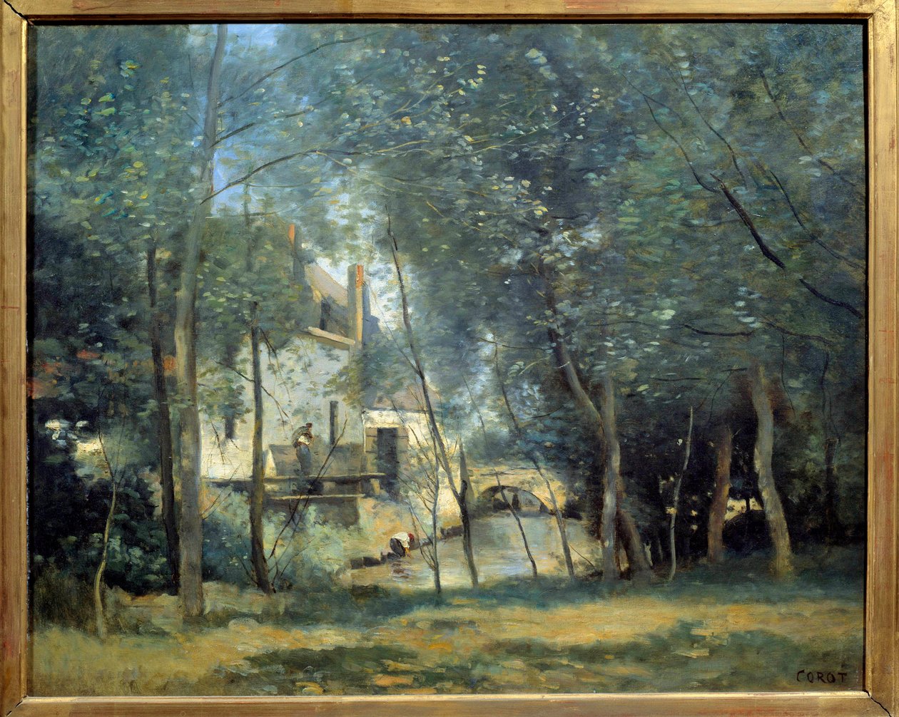 Le Moulin de Saint-Nicolas-Lez-Arras - Jean Baptiste Camille Corot