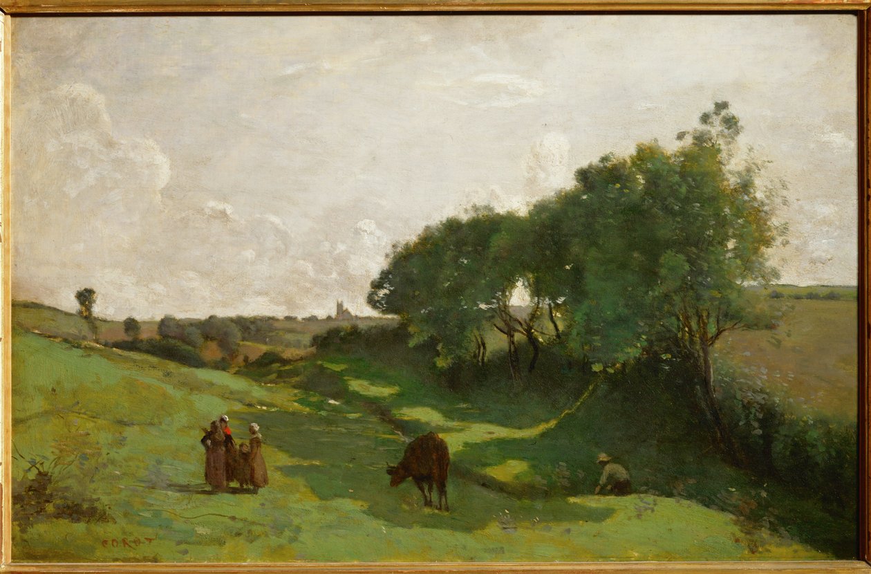 Le vallon ... - Jean Baptiste Camille Corot