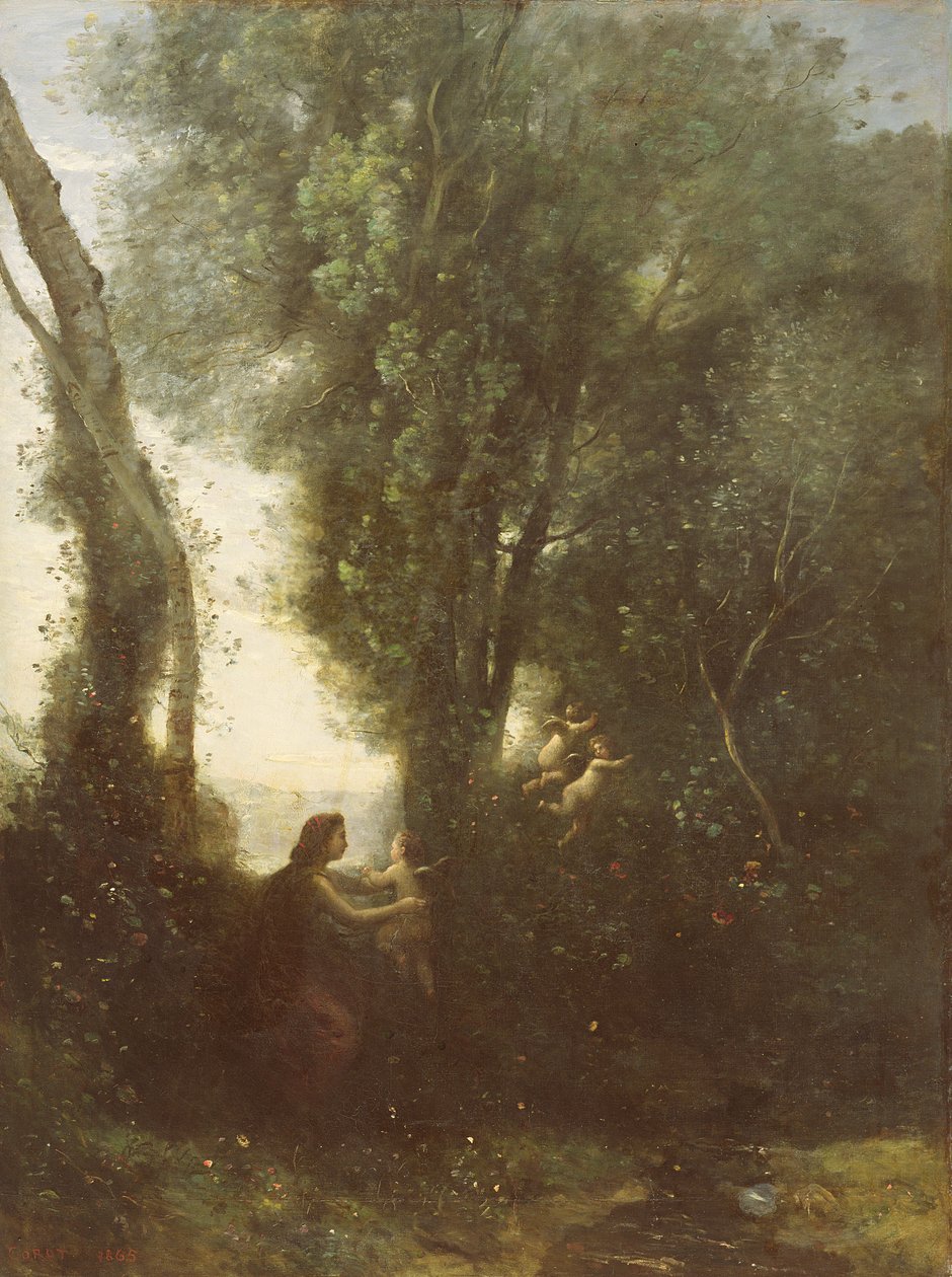 Matin, 1865 - Jean Baptiste Camille Corot