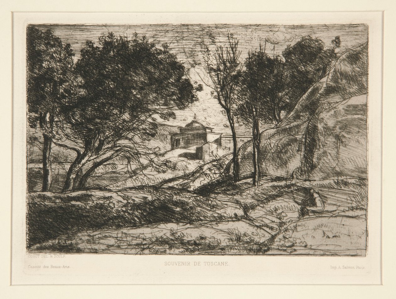 Souvenir de Toscane - Jean-Baptiste-Camille Corot