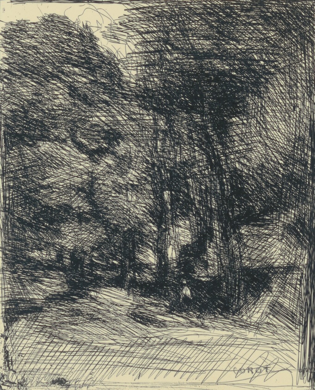 Souvenir du Bas-Bréau - Jean Baptiste Camille Corot