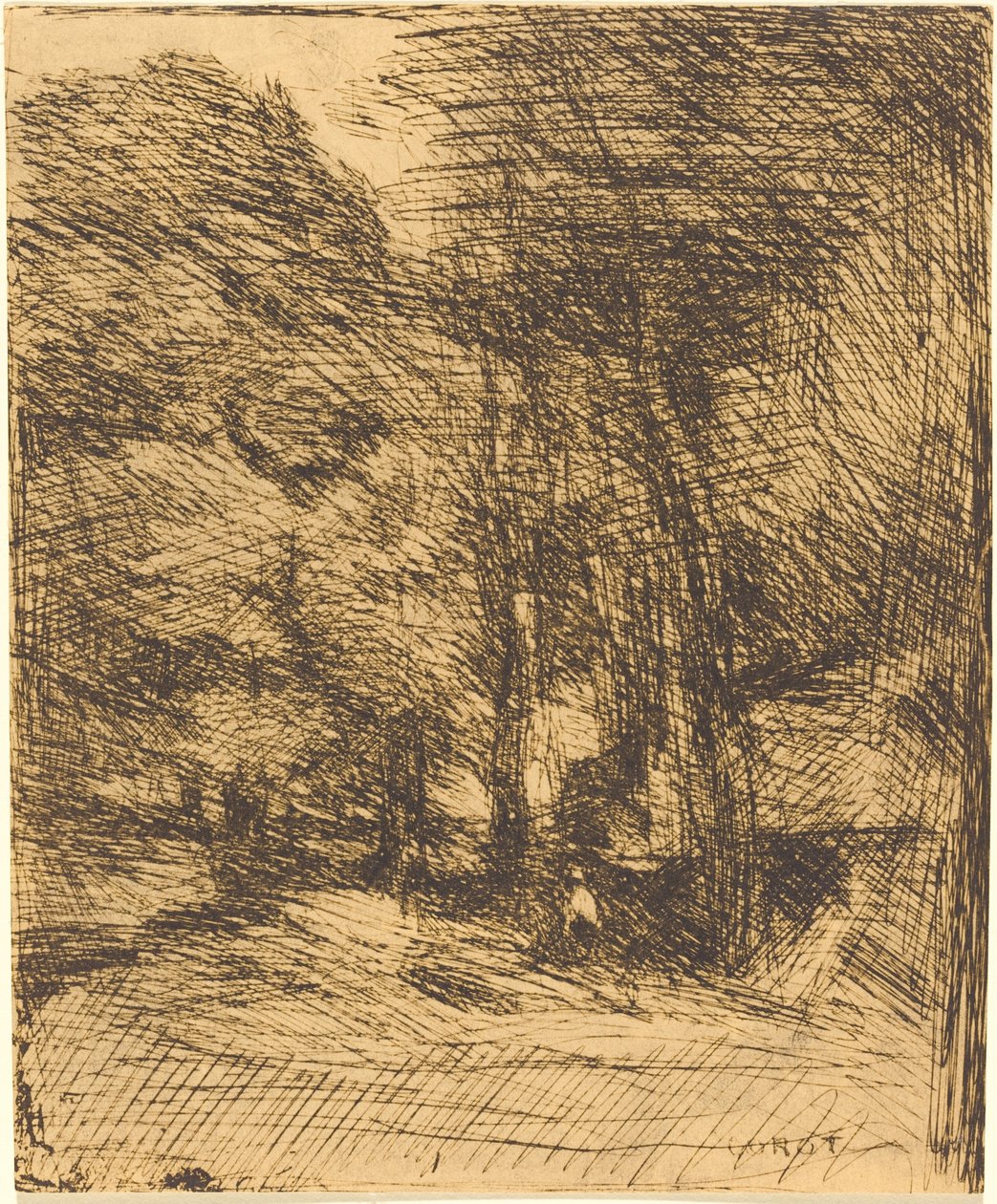 Souvenir du Bas-Breau - Jean-Baptiste-Camille Corot