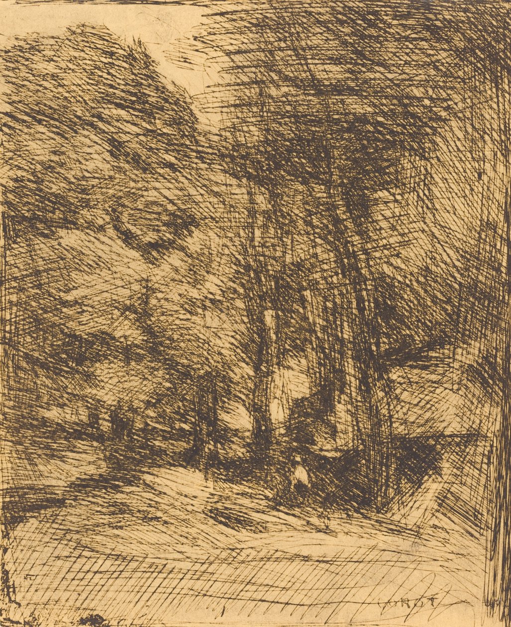 Souvenir du Bas-Breau, 1858 - Jean Baptiste Camille Corot