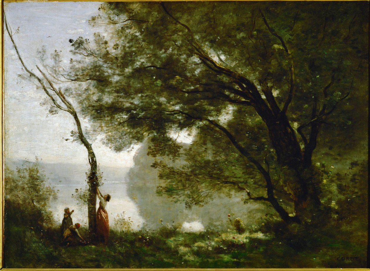 Souvenir of Mortefontaine, France … - Jean Baptiste Camille Corot