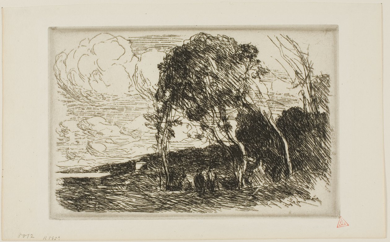 Souvenir des fortifications de Douai - Jean Baptiste Camille Corot
