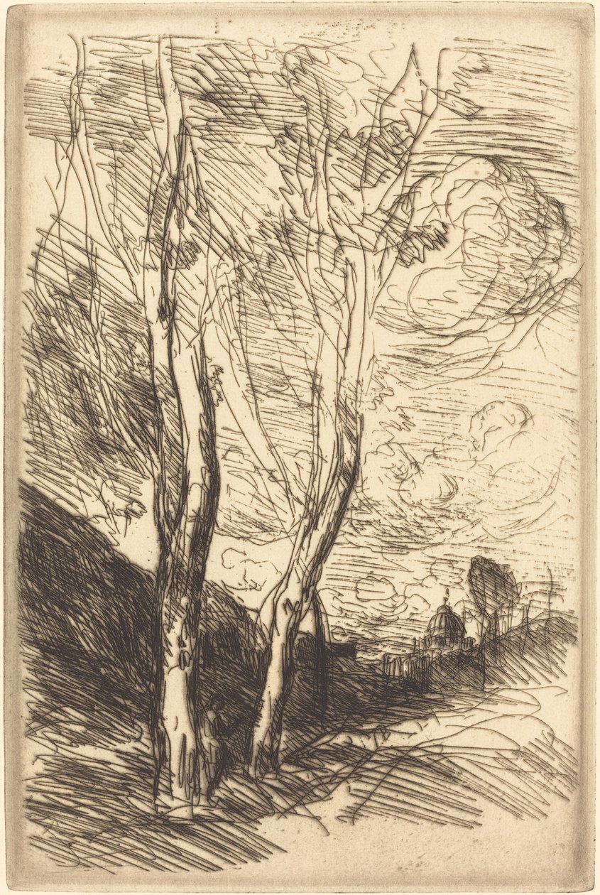 La Cathédrale de Florence - Jean Baptiste Camille Corot