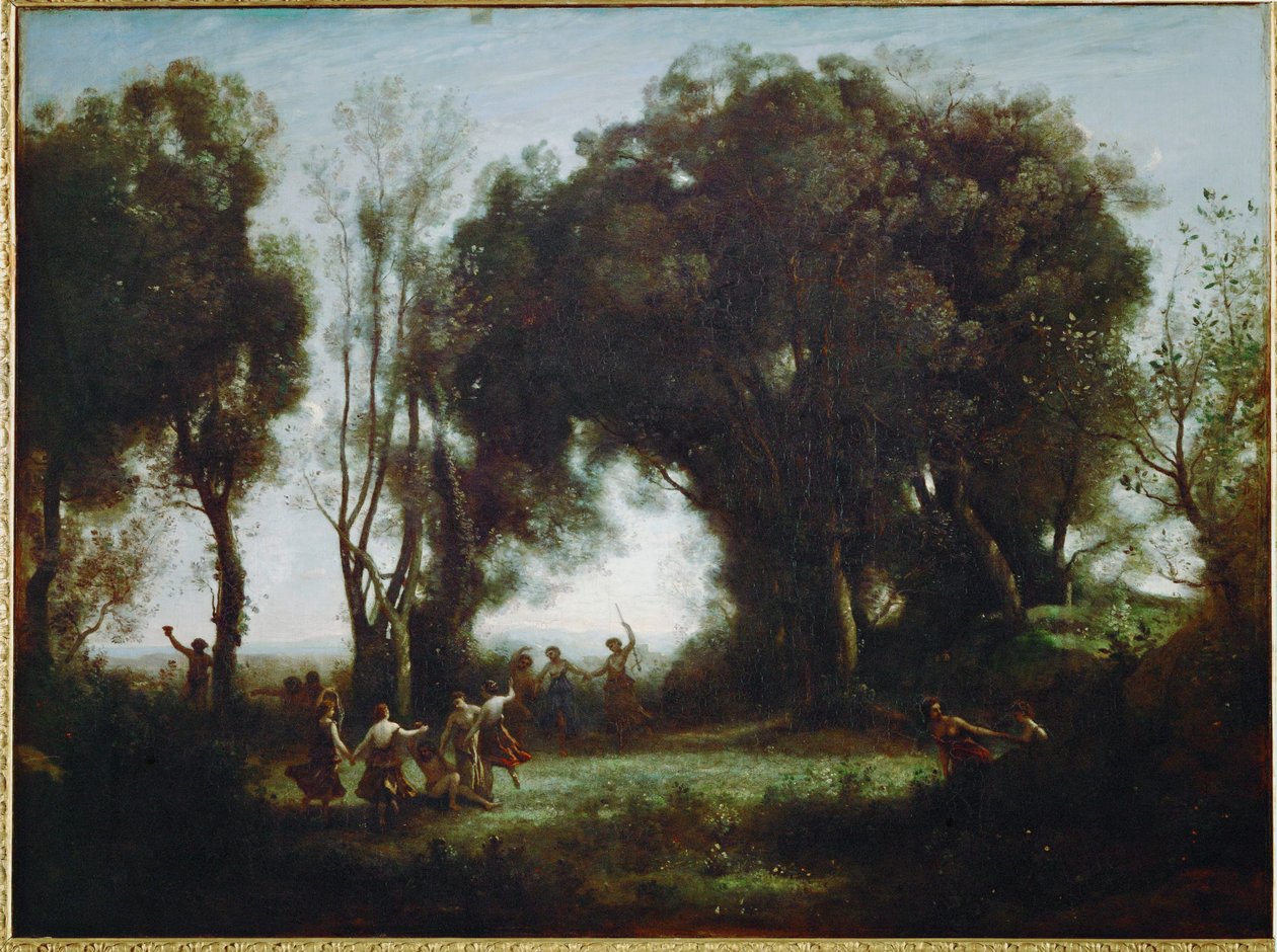 La danse des nymphes ... - Jean-Baptiste-Camille Corot