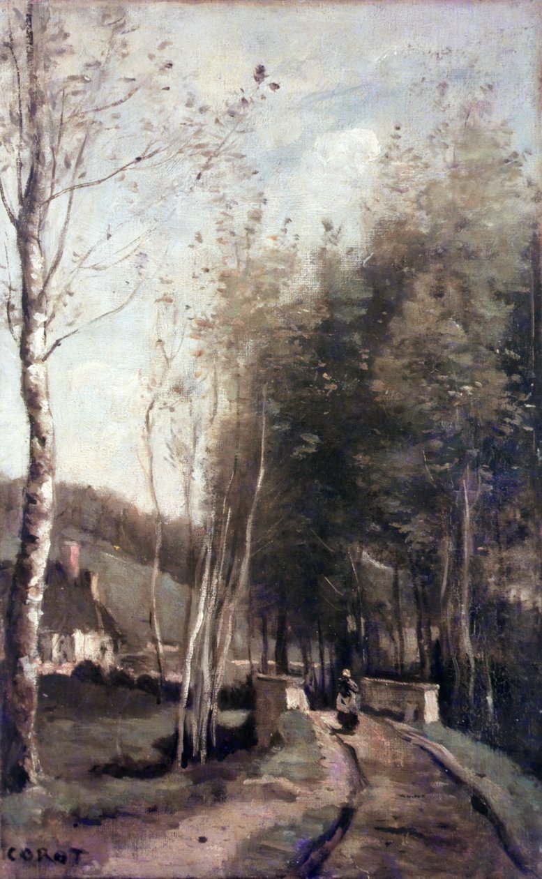 Le Petit Pont - Jean-Baptiste-Camille Corot