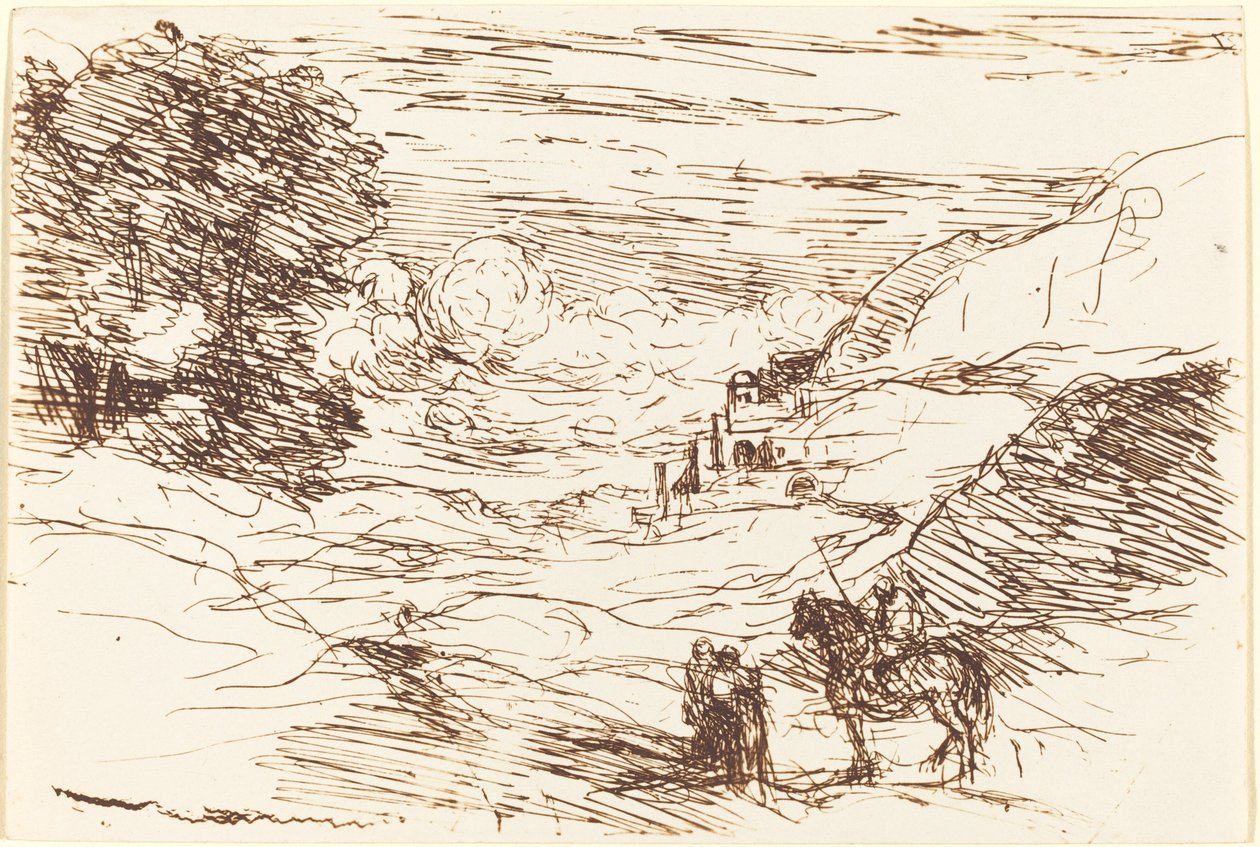Les Paladins - Jean-Baptiste-Camille Corot
