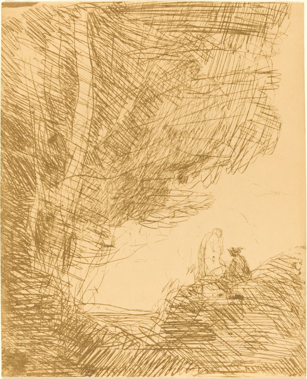 Le Poète et sa muse - Jean Baptiste Camille Corot