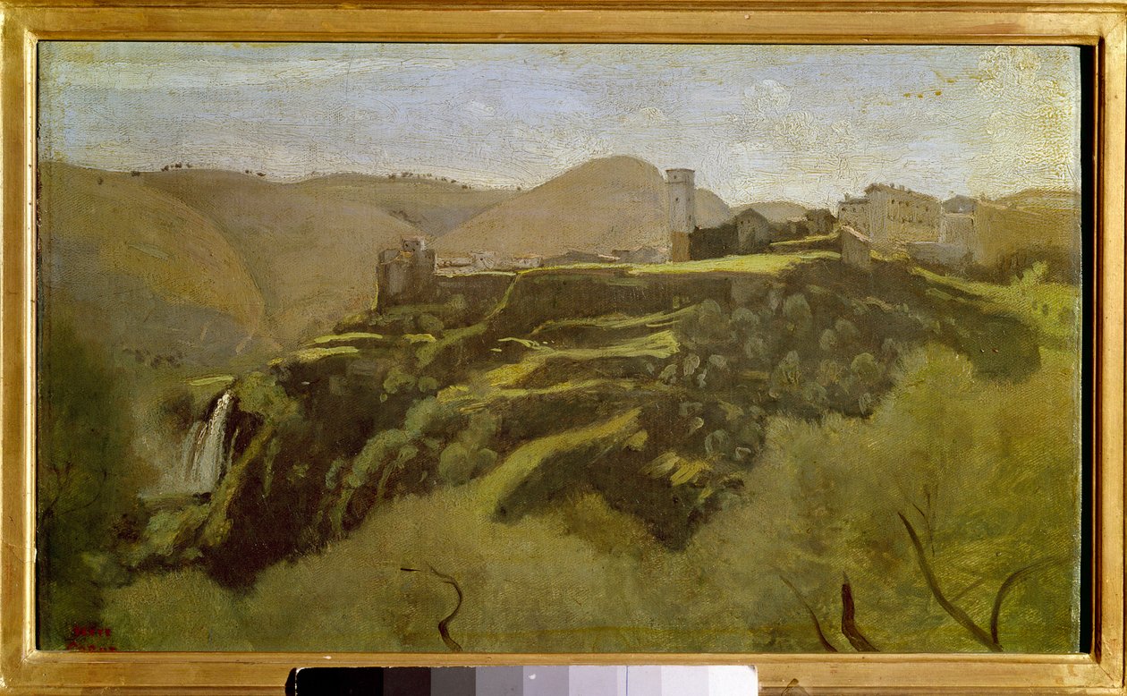 Vue des cascatelles par Tivoli - Jean-Baptiste-Camille Corot