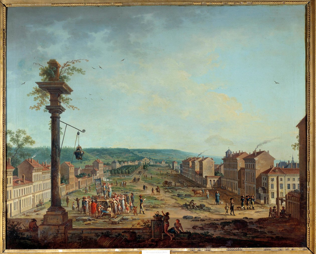 Place de Grève à Nancy - Jean Baptiste Claudot