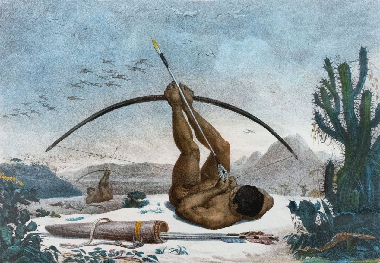 Caboclo par Jean-Baptiste Debret 1834 - Jean Baptiste Debret