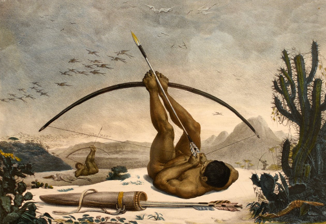 Caboclo par Jean-Baptiste Debret 1834 - Jean Baptiste Debret