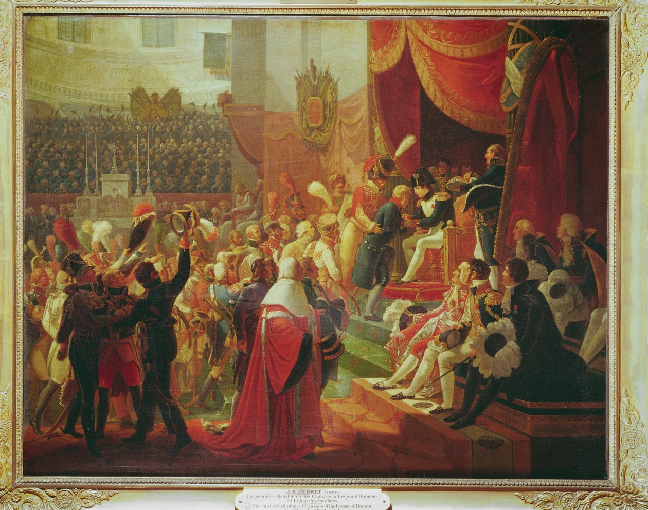 Première distribution de la Croix de la Légion d