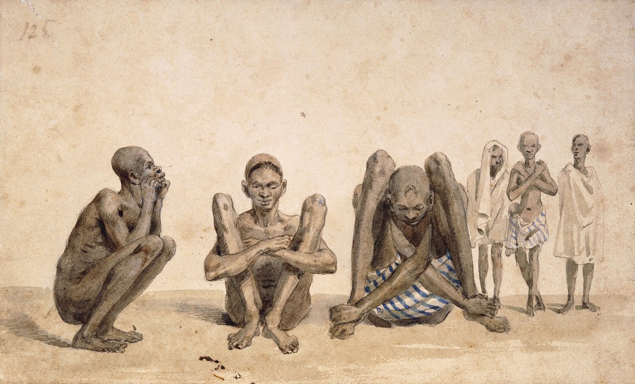 Esclaves de Rio Janeiro, c. 1825-6 - Jean Baptiste Debret