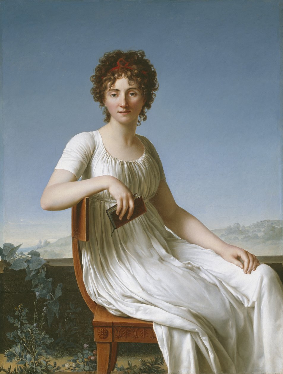 Portrait de Constance Pipelet - Jean Baptiste Francois Desoria