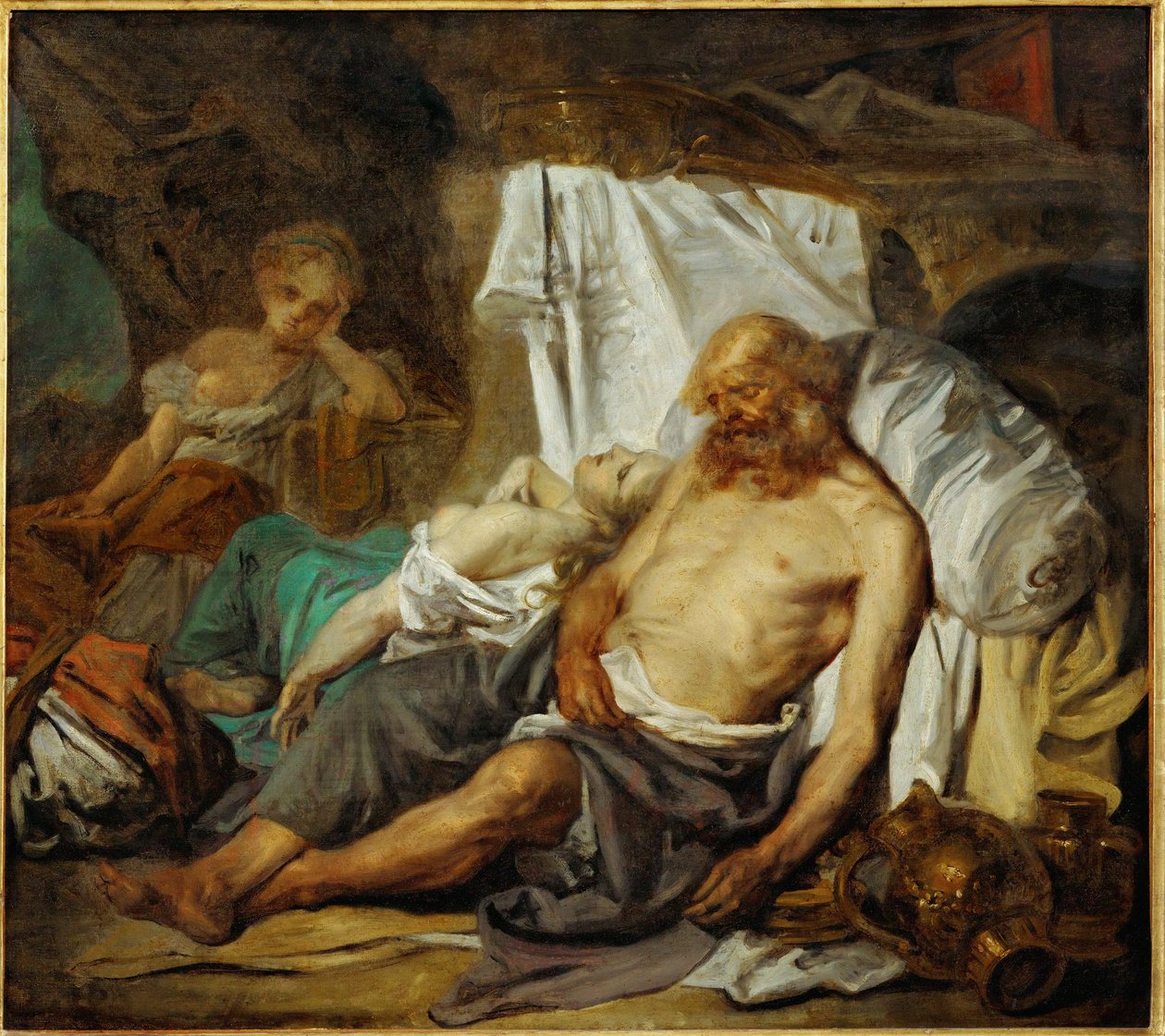 Lot et ses filles ... - Jean-Baptiste Greuze