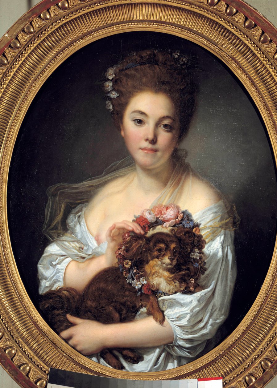 Portrait de Madame De Porcin - Jean-Baptiste Greuze