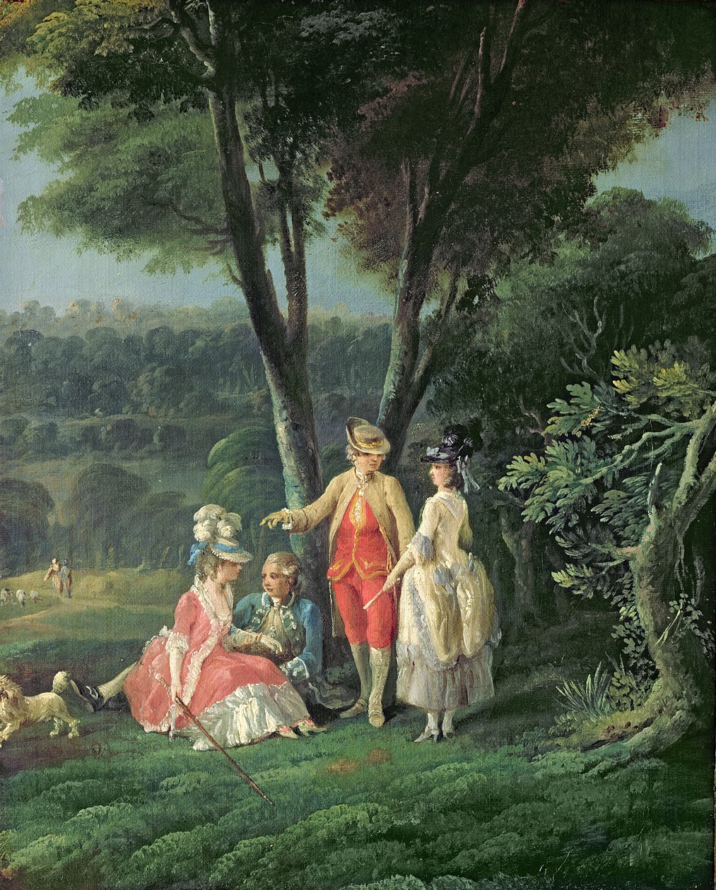 Promenade dans le parc - Jean Baptiste Hilair