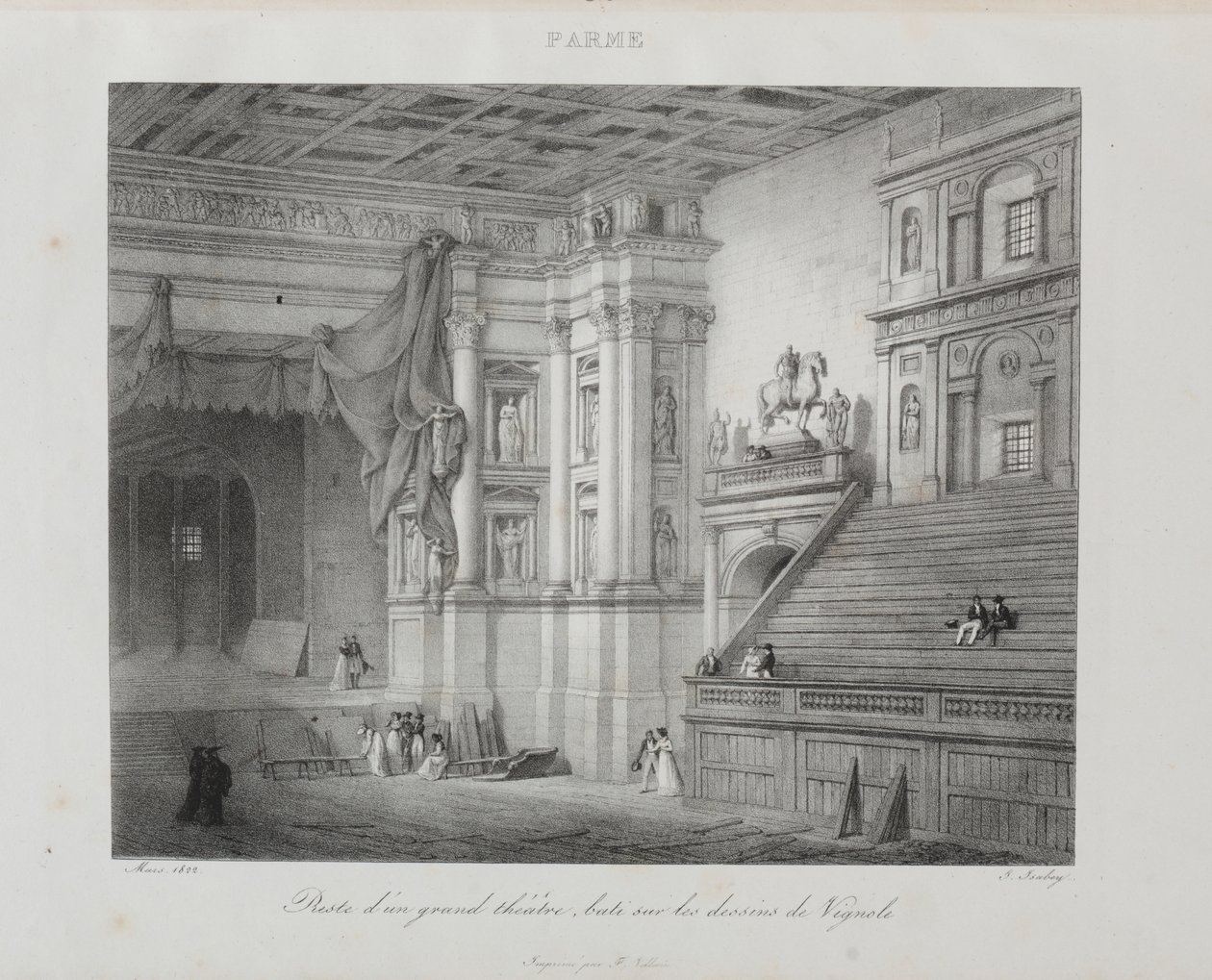 Voyage en Italie en 1822 - Jean Baptiste Isabey