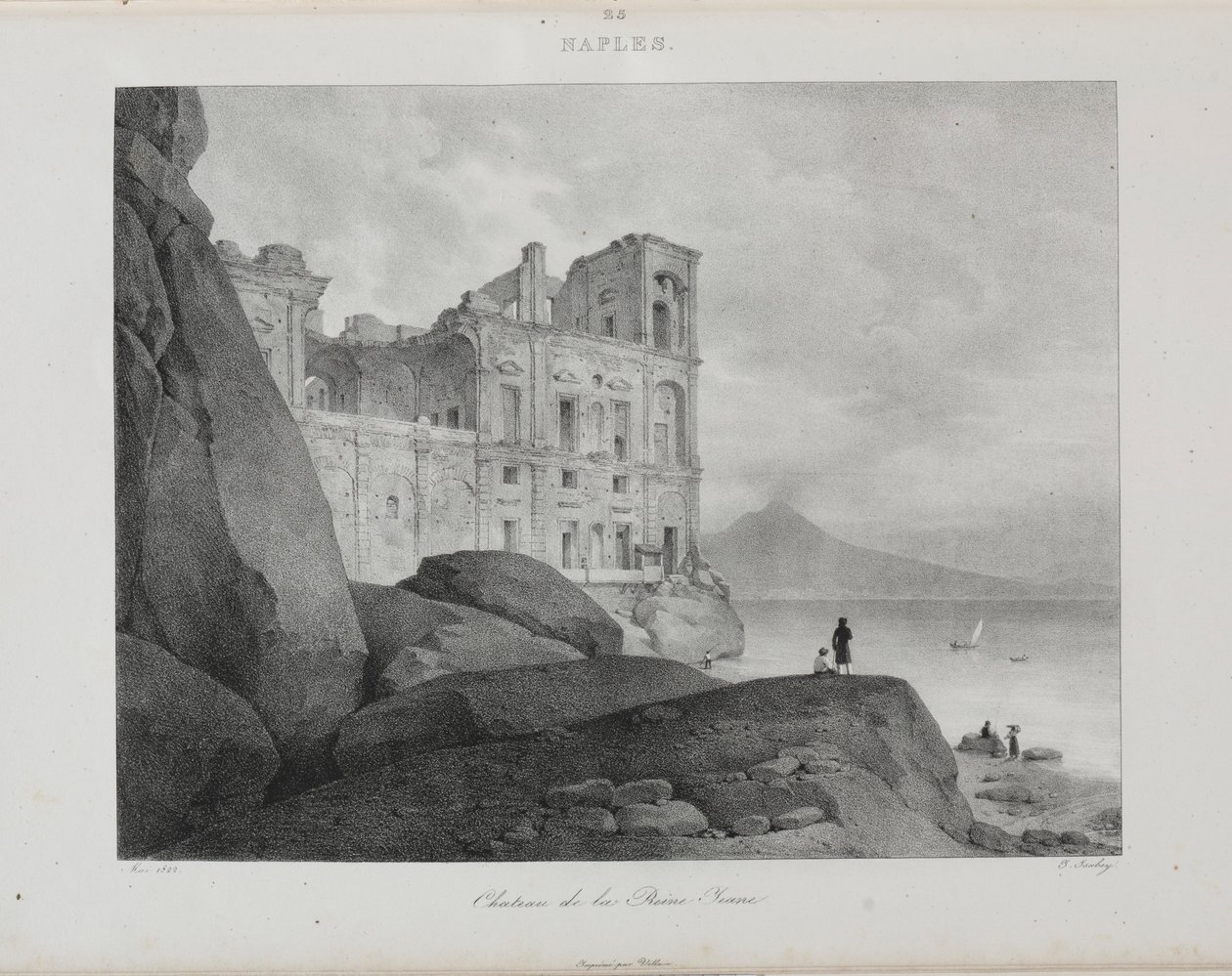 Voyage en Italie en 1822, 1833 - Jean Baptiste Isabey